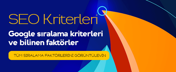 Seo Kriterleri