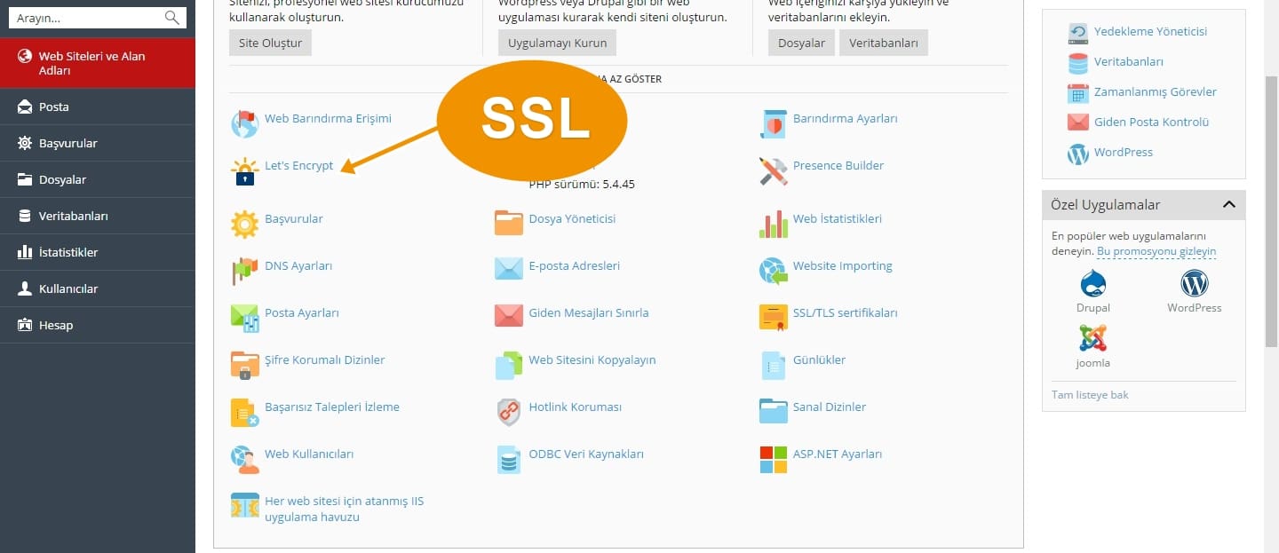 ssl sertifikası