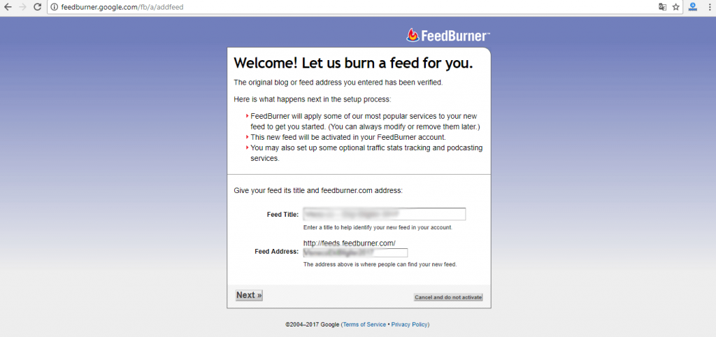 feedburner 