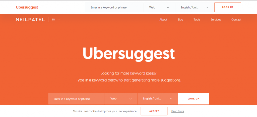 Ubersuggest