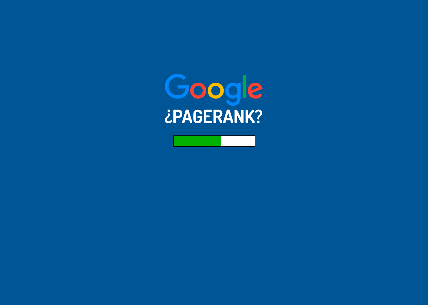 Google Pagerank