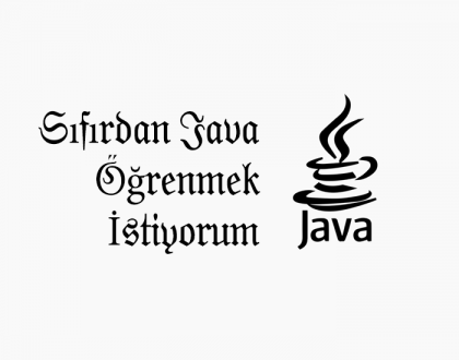 Sıfırdan Java Öğrenmek İstiyorum