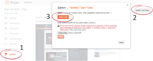 Blogger Şablon (Tema) Yükleme Nasıl Yapılır?
