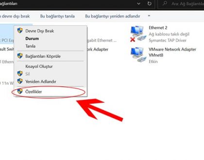 İnternet Birleştirme Windows’da Nasıl Yapılır ?