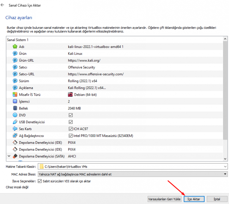 VirtualBox ile Kali Linux Kurulumu Nasıl Yapılır? 2022 Moradam